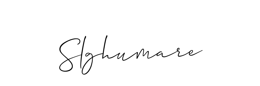Check out images of Autograph of Slghumare name. Actor Slghumare Signature Style. Allison_Script is a professional sign style online. Slghumare signature style 2 images and pictures png