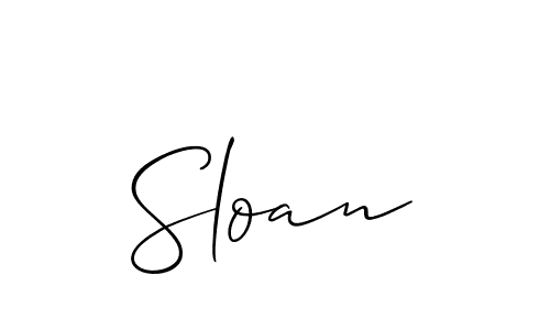 It looks lik you need a new signature style for name Sloan. Design unique handwritten (Allison_Script) signature with our free signature maker in just a few clicks. Sloan signature style 2 images and pictures png