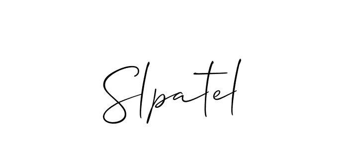 Make a short Slpatel signature style. Manage your documents anywhere anytime using Allison_Script. Create and add eSignatures, submit forms, share and send files easily. Slpatel signature style 2 images and pictures png