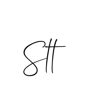 You should practise on your own different ways (Allison_Script) to write your name (Slt) in signature. don't let someone else do it for you. Slt signature style 2 images and pictures png