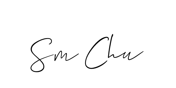 Here are the top 10 professional signature styles for the name Sm Chu. These are the best autograph styles you can use for your name. Sm Chu signature style 2 images and pictures png