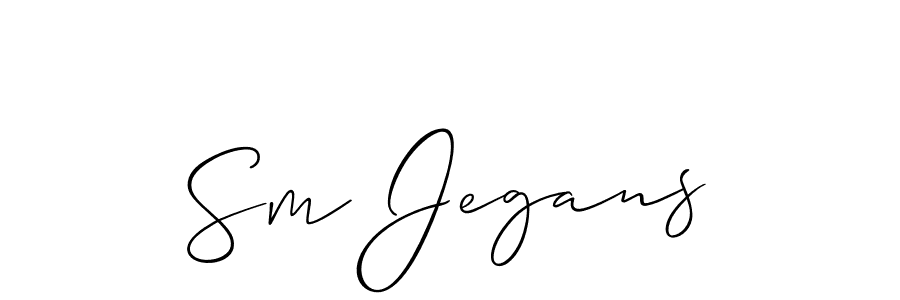 This is the best signature style for the Sm Jegans name. Also you like these signature font (Allison_Script). Mix name signature. Sm Jegans signature style 2 images and pictures png