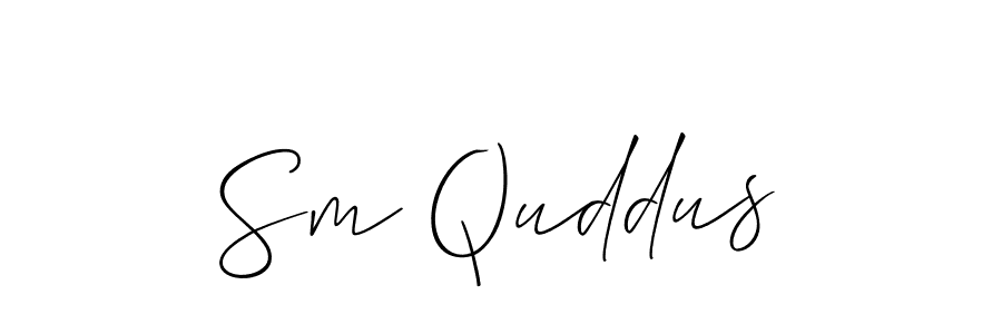 You can use this online signature creator to create a handwritten signature for the name Sm Quddus. This is the best online autograph maker. Sm Quddus signature style 2 images and pictures png