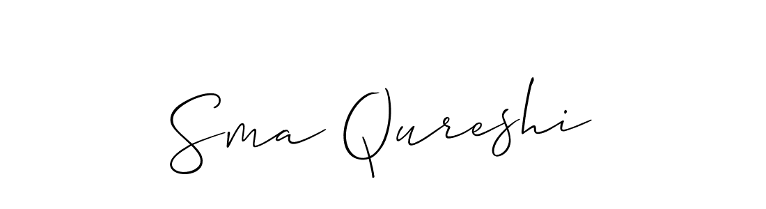 Check out images of Autograph of Sma Qureshi name. Actor Sma Qureshi Signature Style. Allison_Script is a professional sign style online. Sma Qureshi signature style 2 images and pictures png