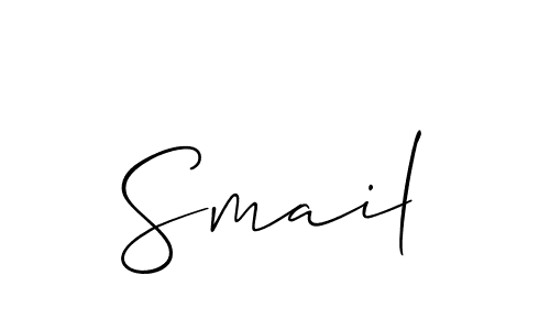 See photos of Smail official signature by Spectra . Check more albums & portfolios. Read reviews & check more about Allison_Script font. Smail signature style 2 images and pictures png