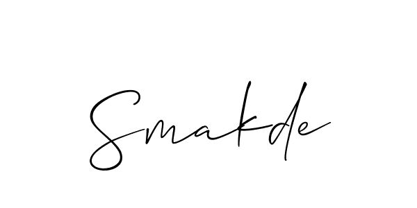 Here are the top 10 professional signature styles for the name Smakde. These are the best autograph styles you can use for your name. Smakde signature style 2 images and pictures png