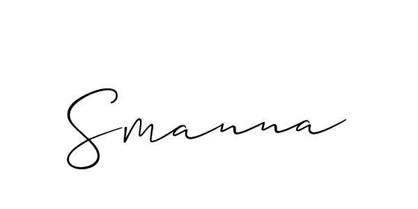 See photos of Smanna official signature by Spectra . Check more albums & portfolios. Read reviews & check more about Allison_Script font. Smanna signature style 2 images and pictures png