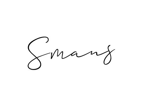 Best and Professional Signature Style for Smans. Allison_Script Best Signature Style Collection. Smans signature style 2 images and pictures png
