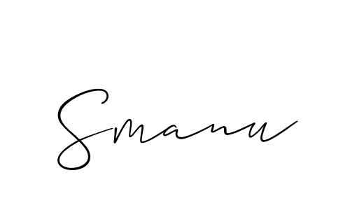 Similarly Allison_Script is the best handwritten signature design. Signature creator online .You can use it as an online autograph creator for name Smanu. Smanu signature style 2 images and pictures png