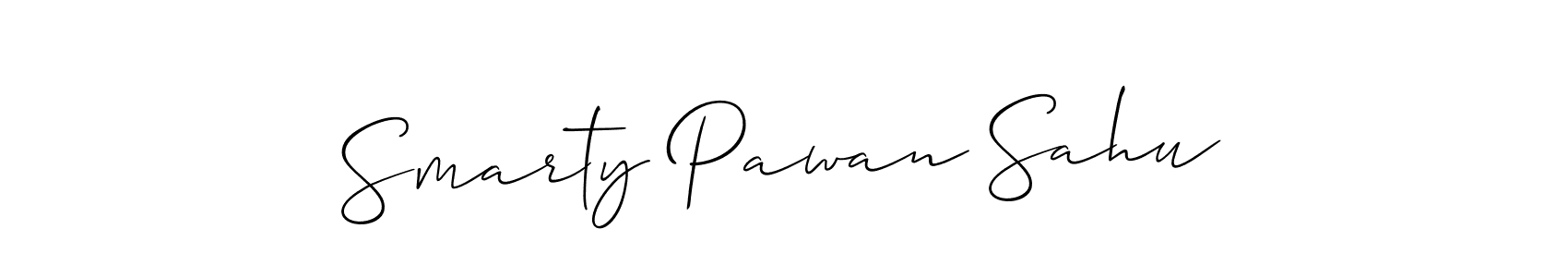 Here are the top 10 professional signature styles for the name Smarty Pawan Sahu. These are the best autograph styles you can use for your name. Smarty Pawan Sahu signature style 2 images and pictures png