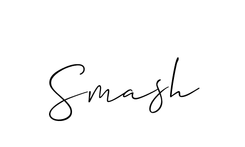 How to make Smash name signature. Use Allison_Script style for creating short signs online. This is the latest handwritten sign. Smash signature style 2 images and pictures png