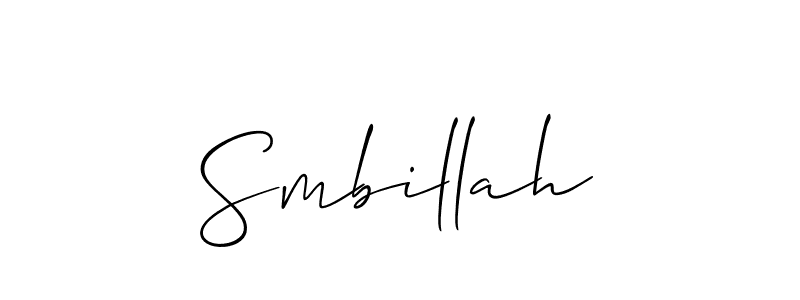 You can use this online signature creator to create a handwritten signature for the name Smbillah. This is the best online autograph maker. Smbillah signature style 2 images and pictures png