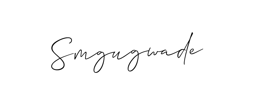 How to Draw Smgugwade signature style? Allison_Script is a latest design signature styles for name Smgugwade. Smgugwade signature style 2 images and pictures png