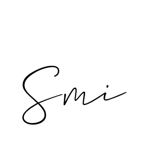 Similarly Allison_Script is the best handwritten signature design. Signature creator online .You can use it as an online autograph creator for name Smi. Smi signature style 2 images and pictures png