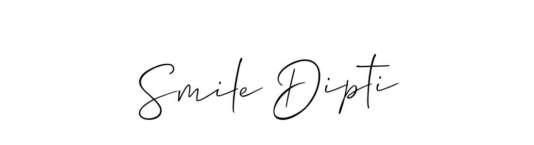 This is the best signature style for the Smile Dipti name. Also you like these signature font (Allison_Script). Mix name signature. Smile Dipti signature style 2 images and pictures png
