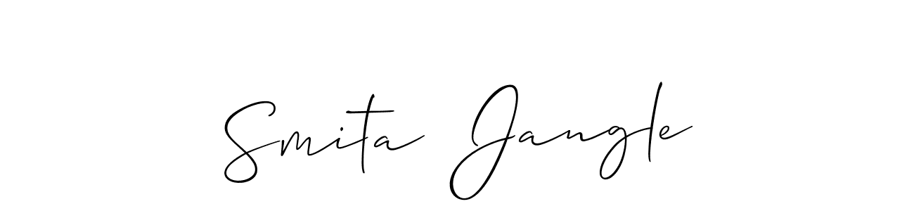 Make a beautiful signature design for name Smita  Jangle. Use this online signature maker to create a handwritten signature for free. Smita  Jangle signature style 2 images and pictures png