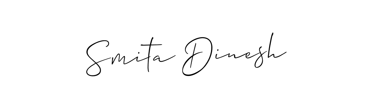 if you are searching for the best signature style for your name Smita Dinesh. so please give up your signature search. here we have designed multiple signature styles  using Allison_Script. Smita Dinesh signature style 2 images and pictures png