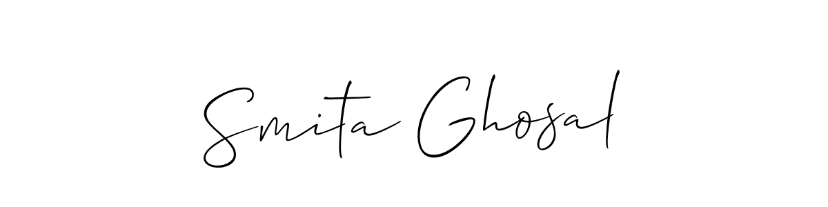 Check out images of Autograph of Smita Ghosal name. Actor Smita Ghosal Signature Style. Allison_Script is a professional sign style online. Smita Ghosal signature style 2 images and pictures png