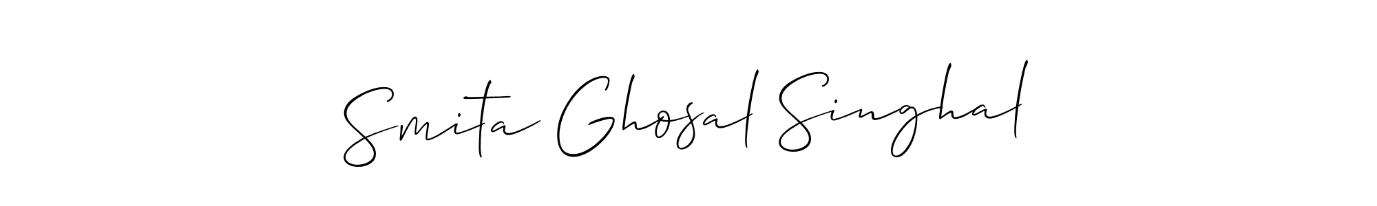 Once you've used our free online signature maker to create your best signature Allison_Script style, it's time to enjoy all of the benefits that Smita Ghosal Singhal name signing documents. Smita Ghosal Singhal signature style 2 images and pictures png