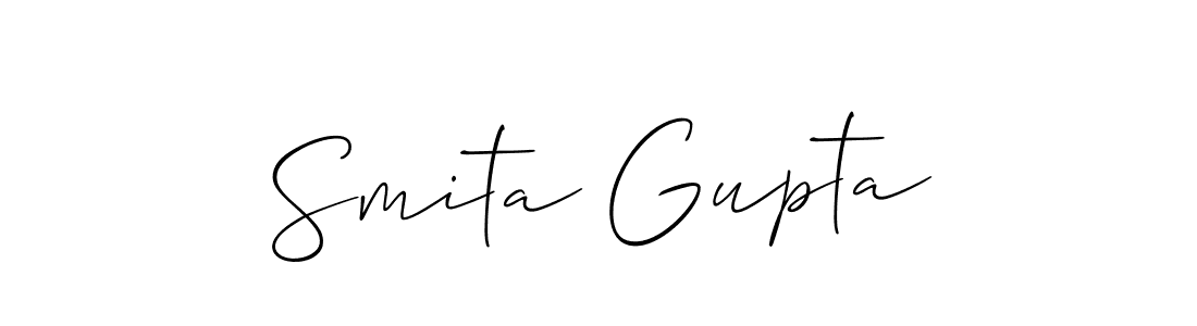 Check out images of Autograph of Smita Gupta name. Actor Smita Gupta Signature Style. Allison_Script is a professional sign style online. Smita Gupta signature style 2 images and pictures png