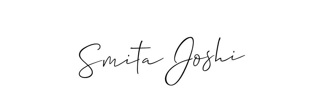 This is the best signature style for the Smita Joshi name. Also you like these signature font (Allison_Script). Mix name signature. Smita Joshi signature style 2 images and pictures png