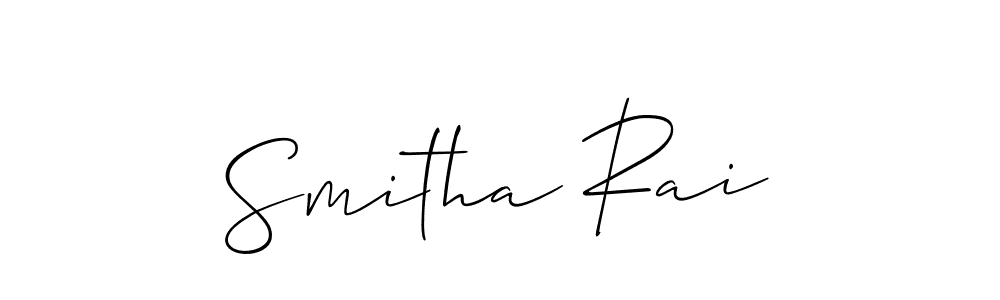 Here are the top 10 professional signature styles for the name Smitha Rai. These are the best autograph styles you can use for your name. Smitha Rai signature style 2 images and pictures png