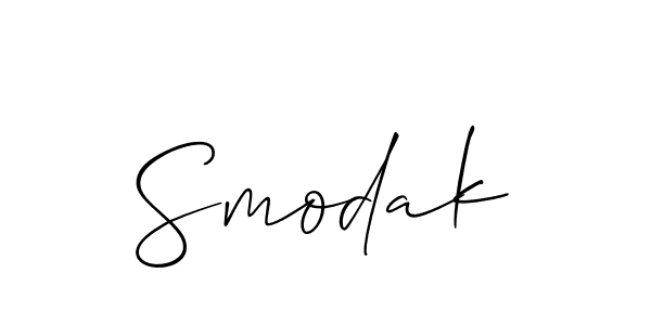 You can use this online signature creator to create a handwritten signature for the name Smodak. This is the best online autograph maker. Smodak signature style 2 images and pictures png