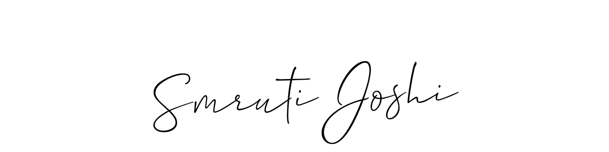 See photos of Smruti Joshi official signature by Spectra . Check more albums & portfolios. Read reviews & check more about Allison_Script font. Smruti Joshi signature style 2 images and pictures png