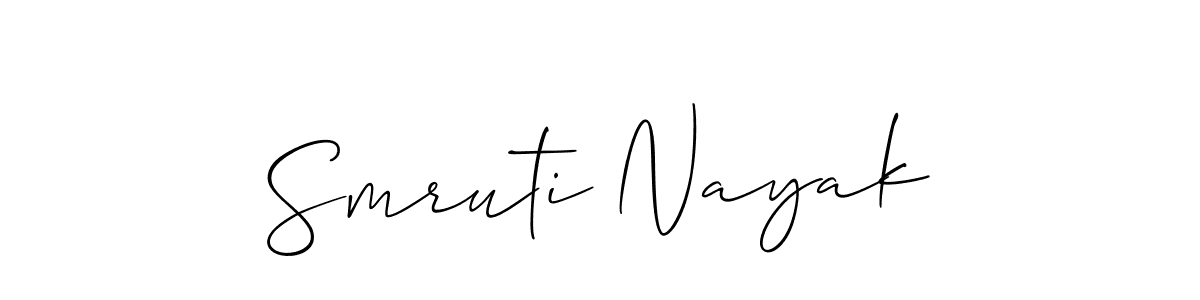You can use this online signature creator to create a handwritten signature for the name Smruti Nayak. This is the best online autograph maker. Smruti Nayak signature style 2 images and pictures png