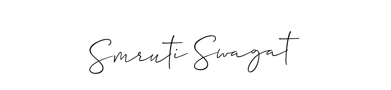 Here are the top 10 professional signature styles for the name Smruti Swagat. These are the best autograph styles you can use for your name. Smruti Swagat signature style 2 images and pictures png