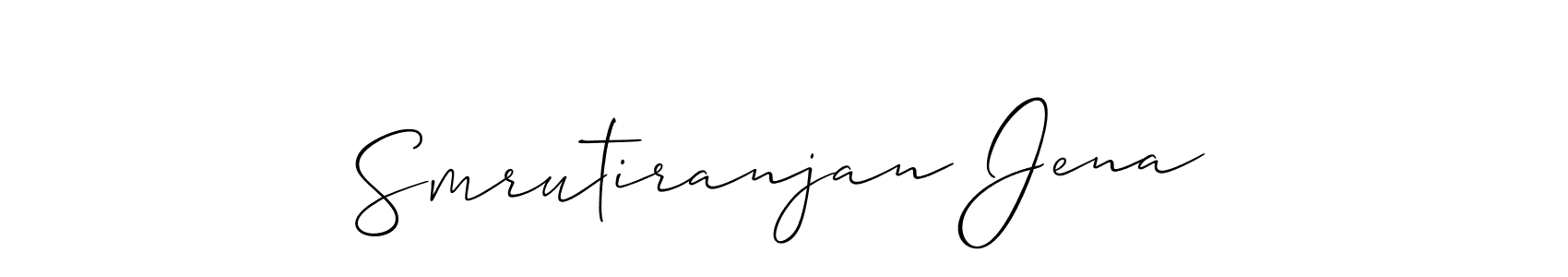 Check out images of Autograph of Smrutiranjan Jena name. Actor Smrutiranjan Jena Signature Style. Allison_Script is a professional sign style online. Smrutiranjan Jena signature style 2 images and pictures png