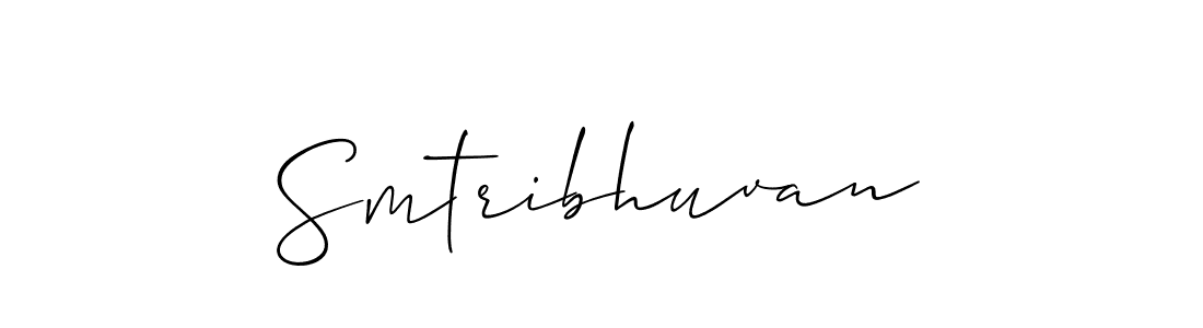 You can use this online signature creator to create a handwritten signature for the name Smtribhuvan. This is the best online autograph maker. Smtribhuvan signature style 2 images and pictures png