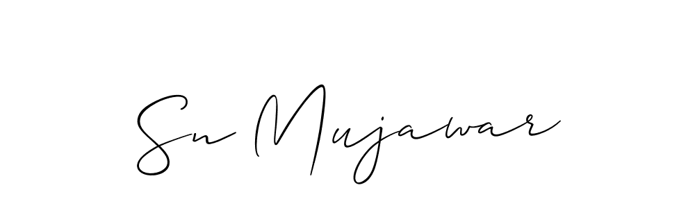 You can use this online signature creator to create a handwritten signature for the name Sn Mujawar. This is the best online autograph maker. Sn Mujawar signature style 2 images and pictures png