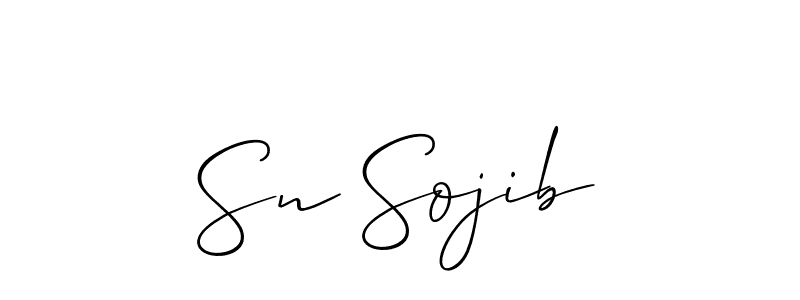 Here are the top 10 professional signature styles for the name Sn Sojib. These are the best autograph styles you can use for your name. Sn Sojib signature style 2 images and pictures png