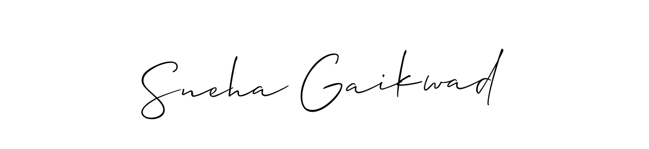 How to Draw Sneha Gaikwad signature style? Allison_Script is a latest design signature styles for name Sneha Gaikwad. Sneha Gaikwad signature style 2 images and pictures png
