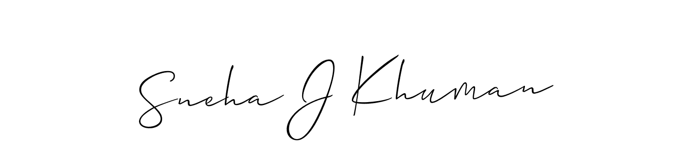 Once you've used our free online signature maker to create your best signature Allison_Script style, it's time to enjoy all of the benefits that Sneha J Khuman name signing documents. Sneha J Khuman signature style 2 images and pictures png