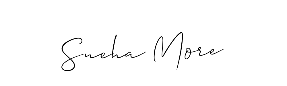 if you are searching for the best signature style for your name Sneha More. so please give up your signature search. here we have designed multiple signature styles  using Allison_Script. Sneha More signature style 2 images and pictures png