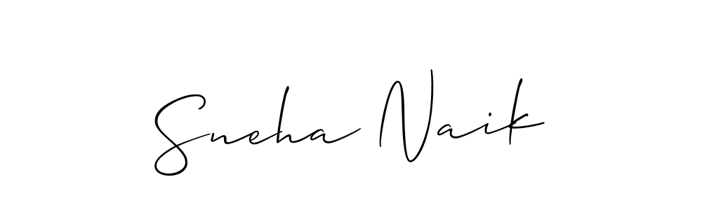 How to make Sneha Naik signature? Allison_Script is a professional autograph style. Create handwritten signature for Sneha Naik name. Sneha Naik signature style 2 images and pictures png