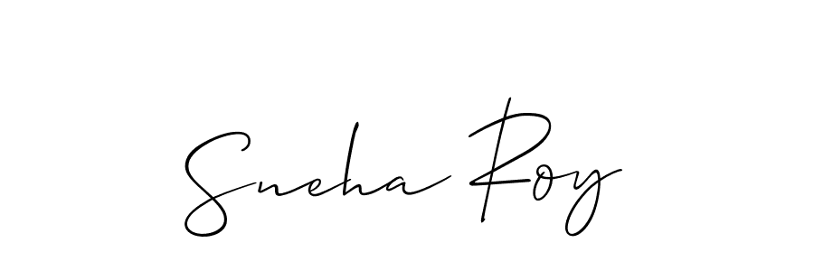 Sneha Roy stylish signature style. Best Handwritten Sign (Allison_Script) for my name. Handwritten Signature Collection Ideas for my name Sneha Roy. Sneha Roy signature style 2 images and pictures png