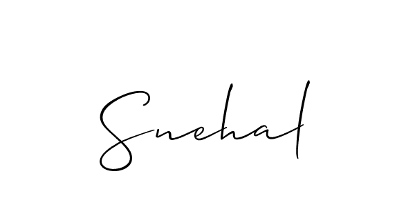 How to Draw Snehal signature style? Allison_Script is a latest design signature styles for name Snehal. Snehal signature style 2 images and pictures png