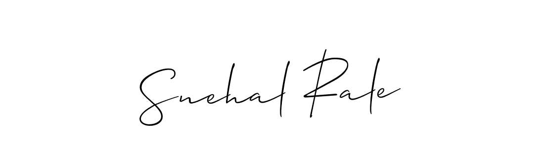 if you are searching for the best signature style for your name Snehal Rale. so please give up your signature search. here we have designed multiple signature styles  using Allison_Script. Snehal Rale signature style 2 images and pictures png