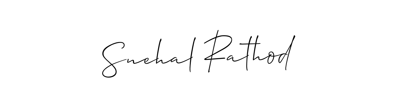 The best way (Allison_Script) to make a short signature is to pick only two or three words in your name. The name Snehal Rathod include a total of six letters. For converting this name. Snehal Rathod signature style 2 images and pictures png