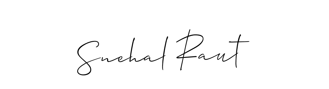 Also You can easily find your signature by using the search form. We will create Snehal Raut name handwritten signature images for you free of cost using Allison_Script sign style. Snehal Raut signature style 2 images and pictures png