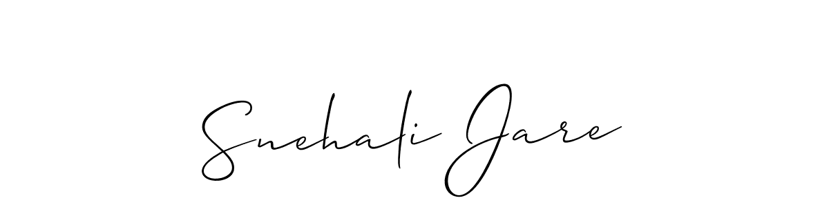 Once you've used our free online signature maker to create your best signature Allison_Script style, it's time to enjoy all of the benefits that Snehali Jare name signing documents. Snehali Jare signature style 2 images and pictures png