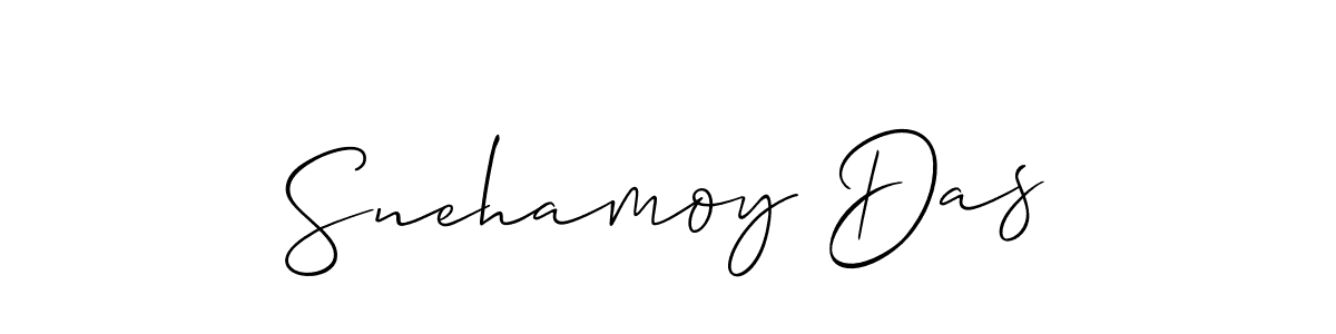 if you are searching for the best signature style for your name Snehamoy Das. so please give up your signature search. here we have designed multiple signature styles  using Allison_Script. Snehamoy Das signature style 2 images and pictures png