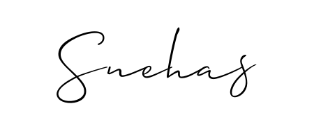 Also You can easily find your signature by using the search form. We will create Snehas name handwritten signature images for you free of cost using Allison_Script sign style. Snehas signature style 2 images and pictures png
