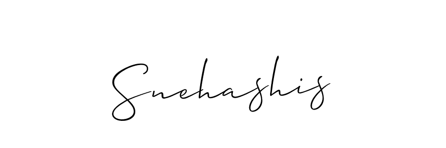 Make a beautiful signature design for name Snehashis. With this signature (Allison_Script) style, you can create a handwritten signature for free. Snehashis signature style 2 images and pictures png