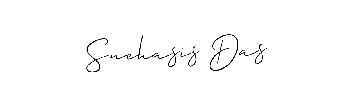 This is the best signature style for the Snehasis Das name. Also you like these signature font (Allison_Script). Mix name signature. Snehasis Das signature style 2 images and pictures png