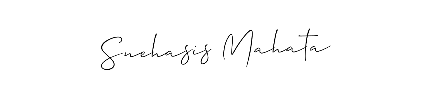 Make a beautiful signature design for name Snehasis Mahata. Use this online signature maker to create a handwritten signature for free. Snehasis Mahata signature style 2 images and pictures png