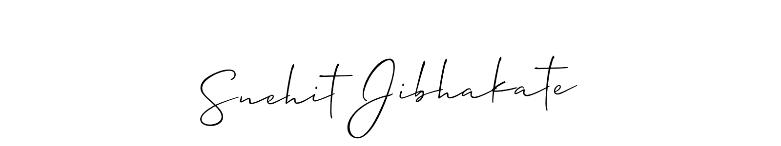 Make a beautiful signature design for name Snehit Jibhakate. Use this online signature maker to create a handwritten signature for free. Snehit Jibhakate signature style 2 images and pictures png